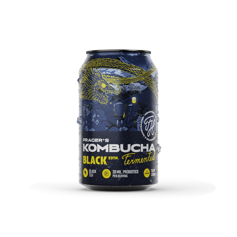 PRAGER'S Kombucha Black Edition