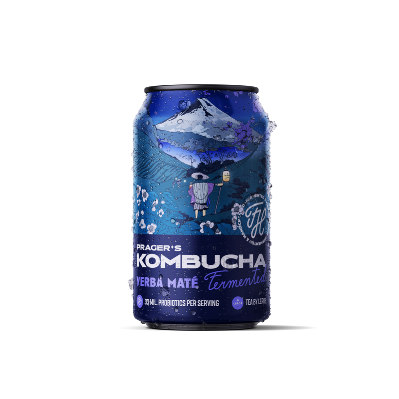 PRAGER'S Kombucha Yerba Maté