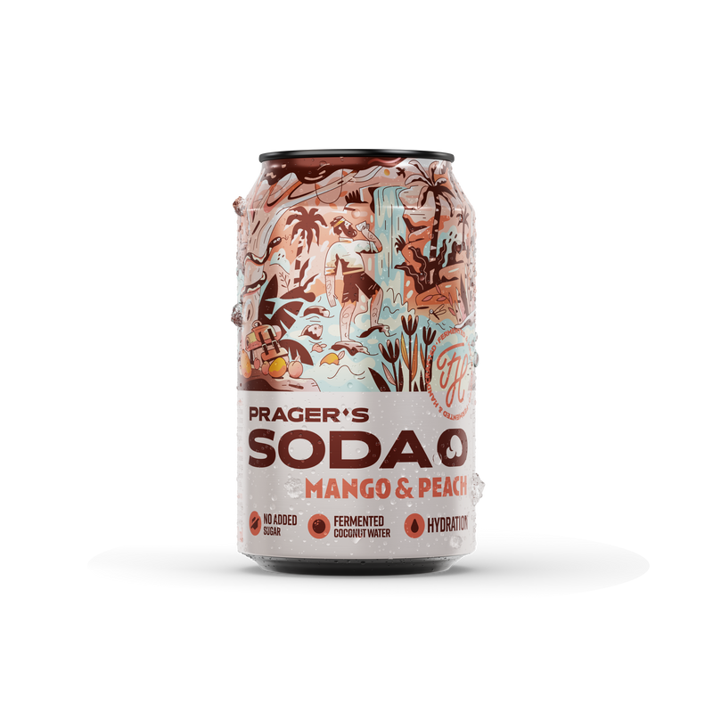 PRAGER'S Soda Mango & Peach